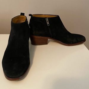 J. Crew Black Booties